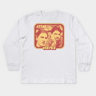 Clerks / Aesthetic 1990s Fan Design Kids Long Sleeve T-Shirt